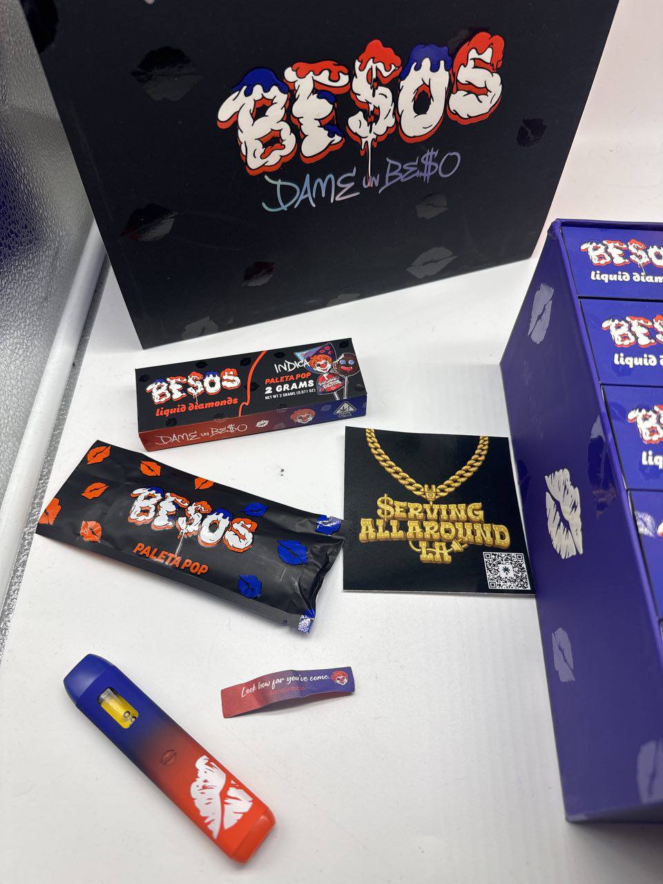 besos paleta top 2g disposable besos paleta pop 2g disposable