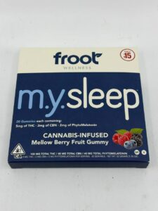 Froot My Sleep Gummies 100MG froot my sleep gummies 100mg