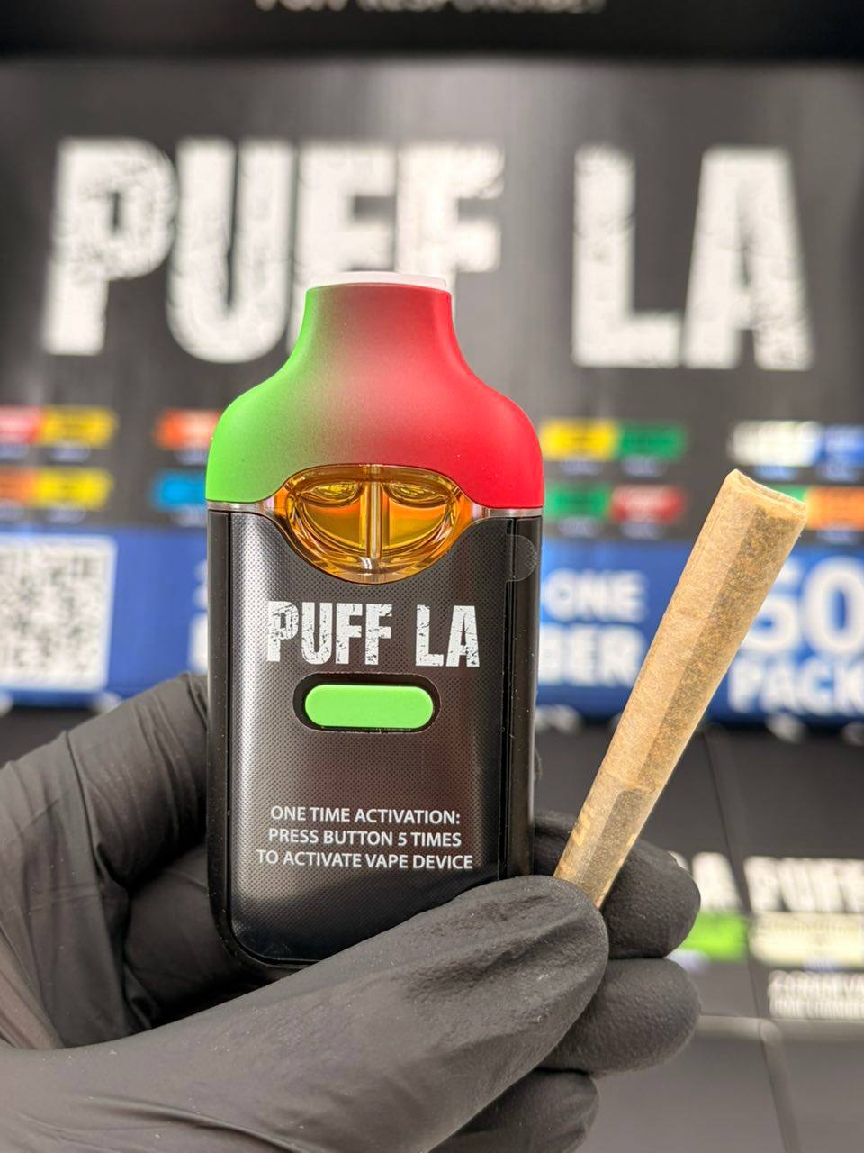 puff la dual chamber 2g disposable with preroll puff la dual chamber 2g disposable with preroll